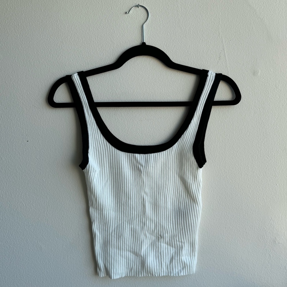 H&M Knit Ribbed Tank Top